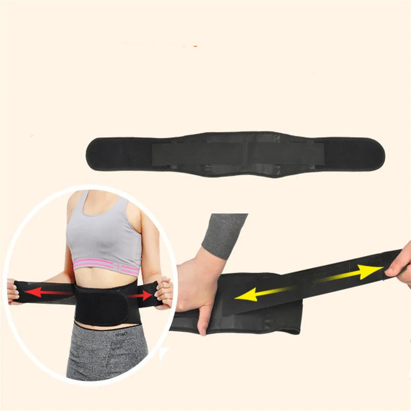 Self-Heating Back Support Belt