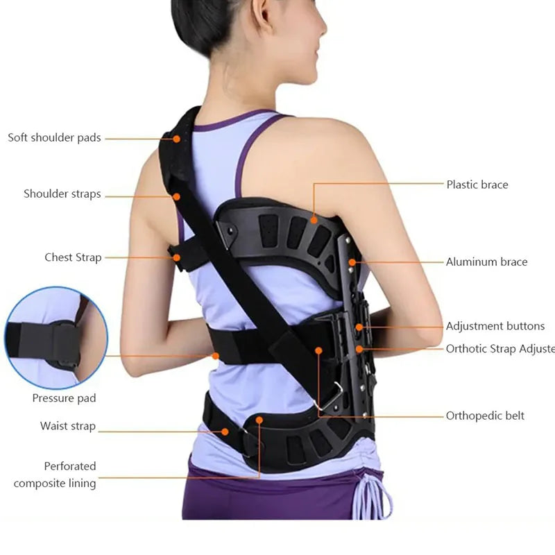 Adjustable Scoliosis & Posture Support Brace