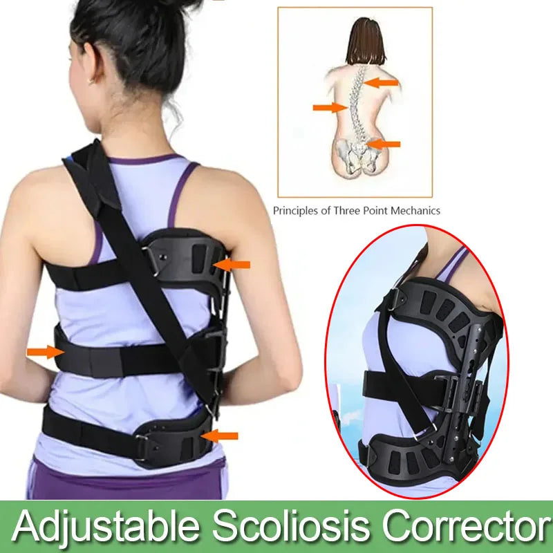 Adjustable Scoliosis & Posture Support Brace